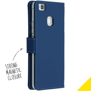 Accezz Wallet TPU Klapphülle Blau für das Huawei P9 Lite