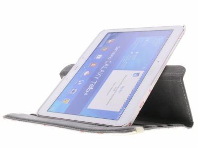 360° drehbare Design Tablet Klapphülle Samsung Galaxy Tab 4 10.1