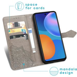 iMoshion Mandala Klapphülle Huawei P Smart (2021) - Grau