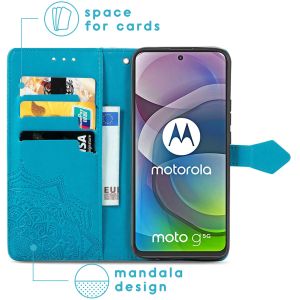 iMoshion Mandala Klapphülle Motorola Moto G 5G - Türkis