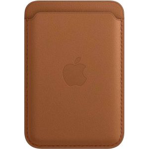 Apple Leather Wallet MagSafe (Apple Wallet 1st generation) - Saddle Brown