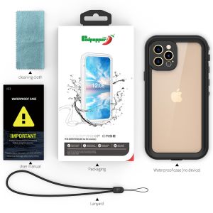 Redpepper Dot Plus Waterproof Case Schwarz für das iPhone 12 Pro