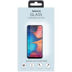 Selencia Displayschutz aus gehärtetem Glas Samsung Galaxy M20 Power