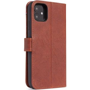 Decoded 2 in 1 Leather Klapphülle Braun iPhone 11