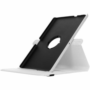 360° drehbare Klapphülle Weiß Huawei MediaPad T3 10 Zoll