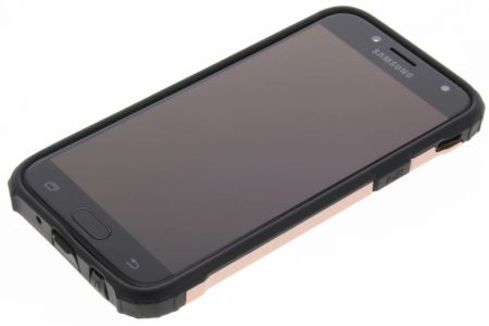Roségoldenes Rugged Xtreme Case Samsung Galaxy J5 (2017)