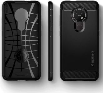 Spigen Rugged Armor Case Schwarz für das Nokia 7.2