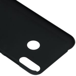 Unifarbene Hardcase-Hülle Schwarz für das Huawei Y7 (2019)