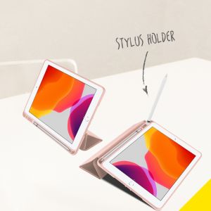 Accezz Smart Silicone Klapphülle Roségold iPad 10.2 (2019 / 2020 / 2021)