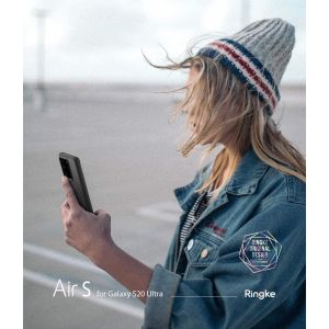 Ringke Air S Backcover für das Samsung Galaxy S20 Ultra - Schwarz