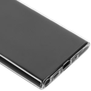 Accezz TPU Clear Cover Transparent für Samsung Galaxy Note 10