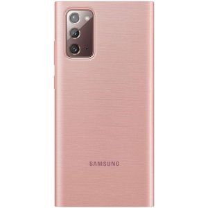 Samsung Original Clear View Cover Klapphülle für das Galaxy Note 20 - Mystic Bronze