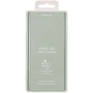 Samsung Original LED View Cover Klapphülle Galaxy Note 20 - Mystic Green