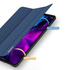 Dux Ducis Domo Klapphülle Dunkelblau für iPad Pro 12.9 (2020)