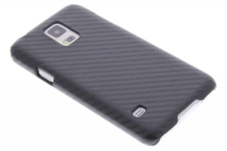 Carbon Look Hardcase-Hülle Schwarz für Galaxy S5 (Plus)/Neo