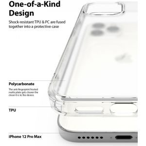 Ringke Fusion Case für das iPhone 12 (Pro) - Matte Transparent