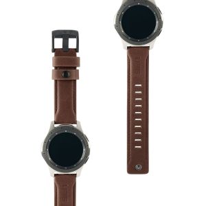 UAG Leather Strap Band Braun Galaxy Watch 46 mm / Watch 3 45mm