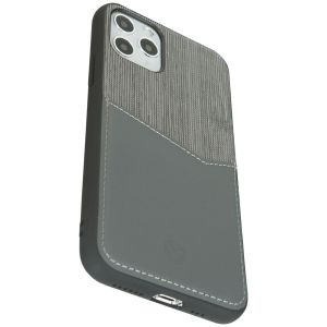 Valenta Card Slot Backcover Grau für das iPhone 11 Pro