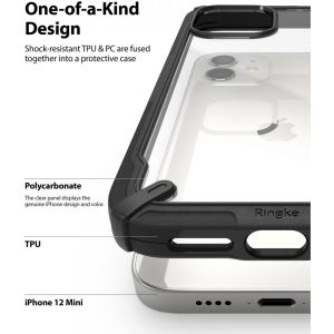Ringke Fushion X Case für das iPhone 12 Mini - Schwarz