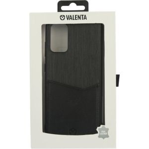 Valenta Card Slot Backcover Samsung Galaxy S20 Plus- Schwarz