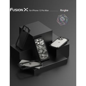 Ringke Fushion X Case für das iPhone 12 Pro Max - Schwarz