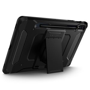 Spigen Tough Armor Pro Backcover für das Samsung Galaxy Tab S8 / S7 - Schwarz