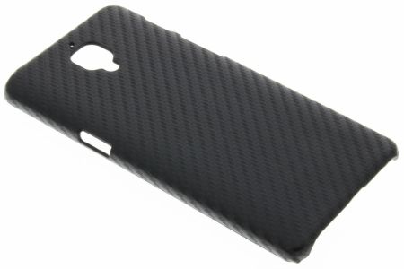 Carbon Look Hardcase-Hülle Schwarz für OnePlus 3/3T