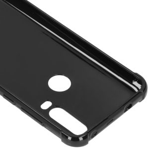 Xtreme Silikon-Case Schwarz für das Motorola One Action