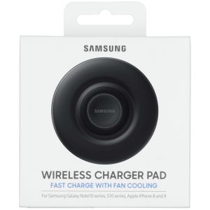 Samsung Fast Charge Wireless Charger Pad Fan Cooling