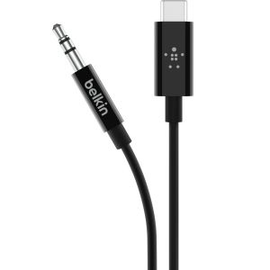 Belkin Rockstar USB-C auf AUX kabel - 0,9 Meter - Schwarz