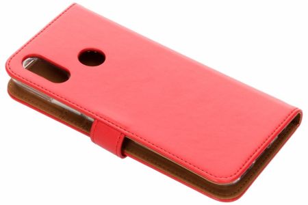 Luxus TPU Klapphülle Rot für das Huawei P Smart Plus