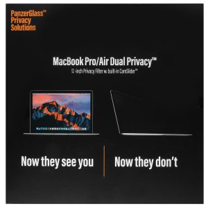 PanzerGlass Privacy Screenprotector für das MacBook 12 Zoll
