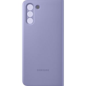Samsung Original Clear View Cover Klapphülle für das Galaxy S21 Plus - Violett
