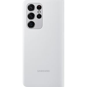 Samsung Original LED View Cover Klapphülle für das Galaxy S21 Ultra - Grau