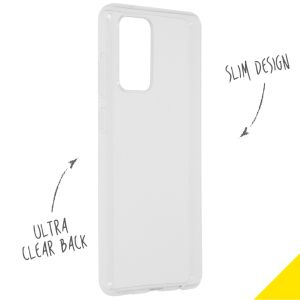 Accezz TPU Clear Cover Samsung Galaxy A72 - Transparent