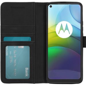 iMoshion Luxuriöse Klapphülle Motorola Moto G9 Power - Hellblau