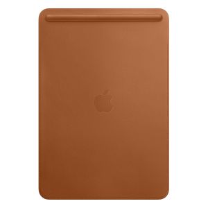 Apple Leather Sleeve iPad 9 (2021) 10.2 Zoll / 8 (2020) 10.2 Zoll / 7 (2019) 10.2 Zoll / Pro 10.5 (2017) / Air 3 (2019) - Saddle Brown