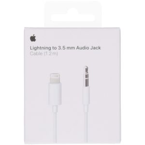 Apple Lightning auf 3,5 mm Jack Audio Kabel - 1,2 Meter - Weiß