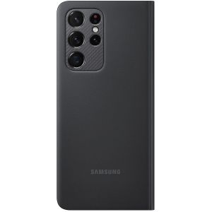 Samsung Original Clear View Cover Klapphülle für das Galaxy S21 Ultra - Schwarz