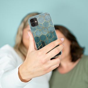 iMoshion Design Hülle iPhone SE (2022 / 2020) / 8 / 7 / 6s - Muster - Grün