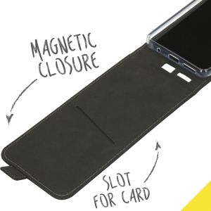 Accezz Flip Case für das Motorola Moto G9 Power - Schwarz