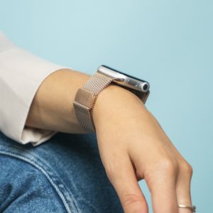 iMoshion Milanese Watch Armband Fitbit Versa 4 / 3 / Sense (2) - Rose Gold
