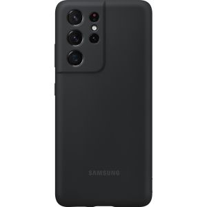 Samsung Original Silikon Cover für das Galaxy S21 Ultra - Schwarz