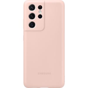 Samsung Original Silikon Cover für das Galaxy S21 Ultra - Rosa