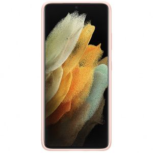 Samsung Original Silikon Cover für das Galaxy S21 Ultra - Rosa