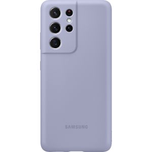 Samsung Original Silikon Cover für das Galaxy S21 Ultra - Lila