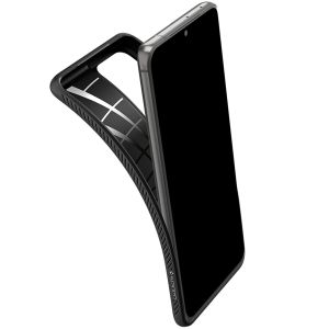 Spigen Liquid Air™ Case für das Samsung Galaxy S21 Ultra - Schwarz