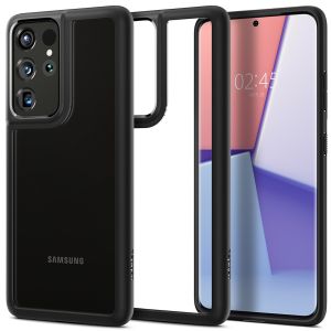 Spigen Ultra Hybrid™ Case Samsung Galaxy S21 Ultra - Schwarz