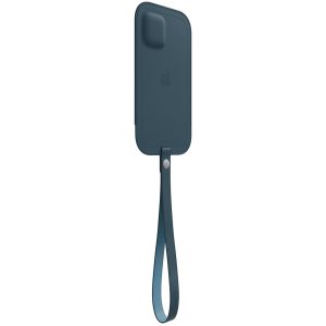 Apple Ledersleeve MagSafe für das iPhone 12 (Pro) - Baltic Blue