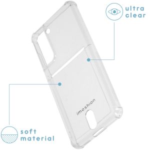 iMoshion Soft Case Back Cover mit Kartenfach Galaxy S21